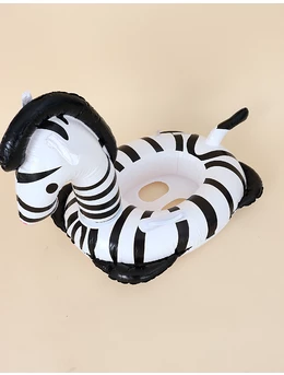 Colac gonflabil copii zebra 85 x 55 cm 2