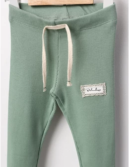 Colanti Carina rib verde fistic