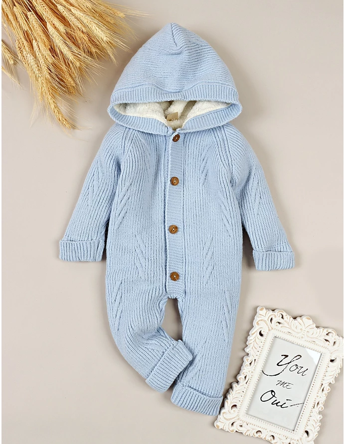 Combinezon Crosetat, Cocolino interior Imblanit blue picture - 2