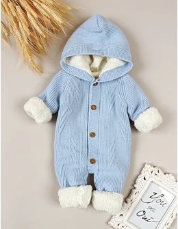 Combinezon Crosetat, Cocolino interior Imblanit blue