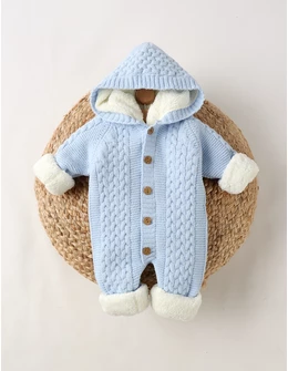 Combinezon imblanit Canario-Birds bleu