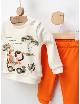 Compleu Adventure in the Forest, cu portocaliu