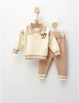 Compleu BabyCity, crem
