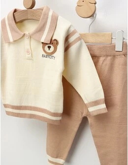Compleu BabyCity, crem