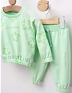 Compleu Beuty Flowers, cu verde picture - 2