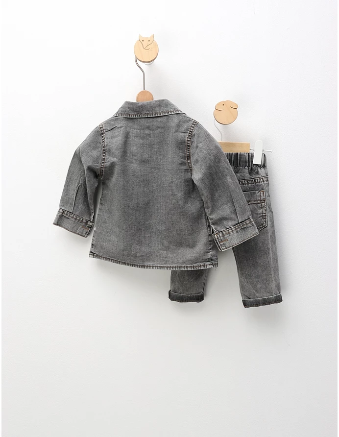 Compleu blug, Bronx Limited, gri picture - 6