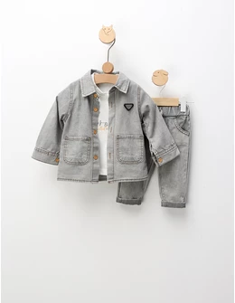 Compleu blug, Bronx Limited, gri-deschis