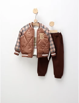 Compleu Burberry England, cu maro