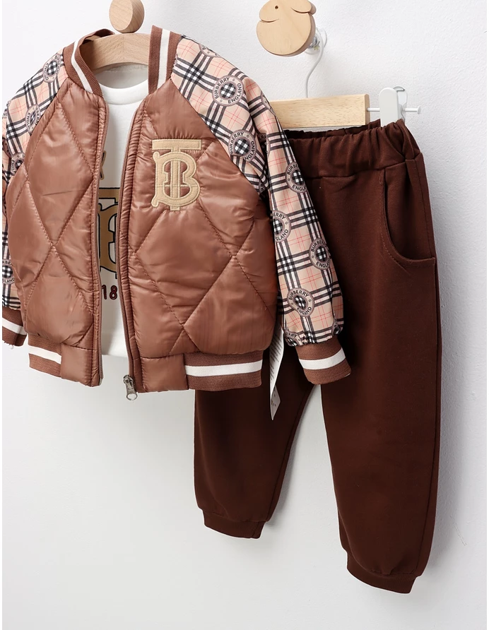 Compleu Burberry England, cu maro picture - 4