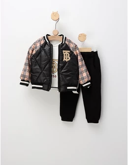 Compleu Burberry England, cu negru