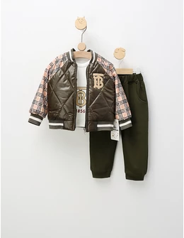Compleu Burberry England, cu verde