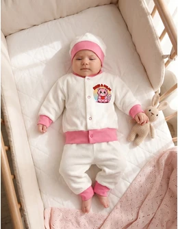 Compleu Cocolino Paws & Relax, cu roz