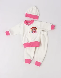 Compleu Cocolino Paws & Relax, cu roz