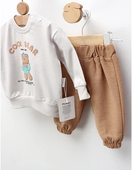 Compleu Cool Bear, cu gri