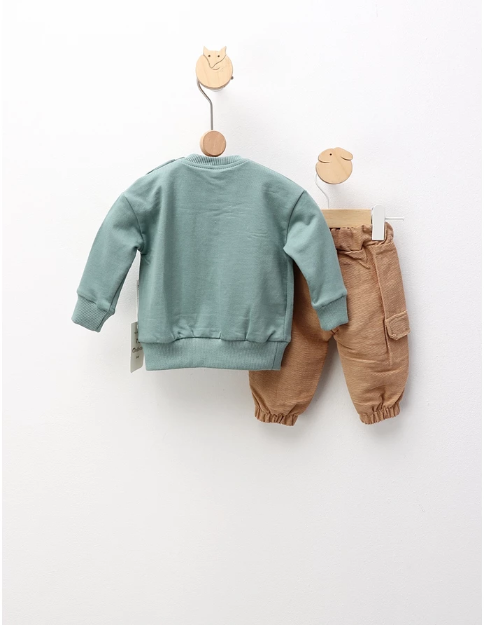 Compleu Cool Bear, cu verde picture - 4