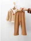 Compleu cu broderie Mada, model cu bej picture - 3