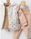Compleu cu vesta Loving Love crem picture - 2