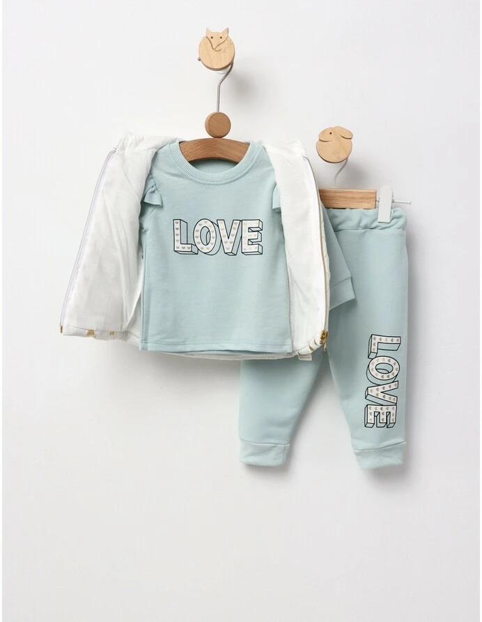 Compleu cu vesta Loving Love verde picture - 3