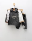 Compleu cu vesta, Originals Authentic, bej picture - 4