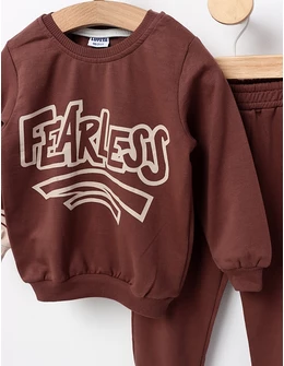Compleu Fearless Boy, maro