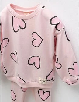 Compleu fetite inimioare Risa corai