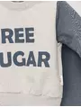 Compleu Free Sugar model gri 2