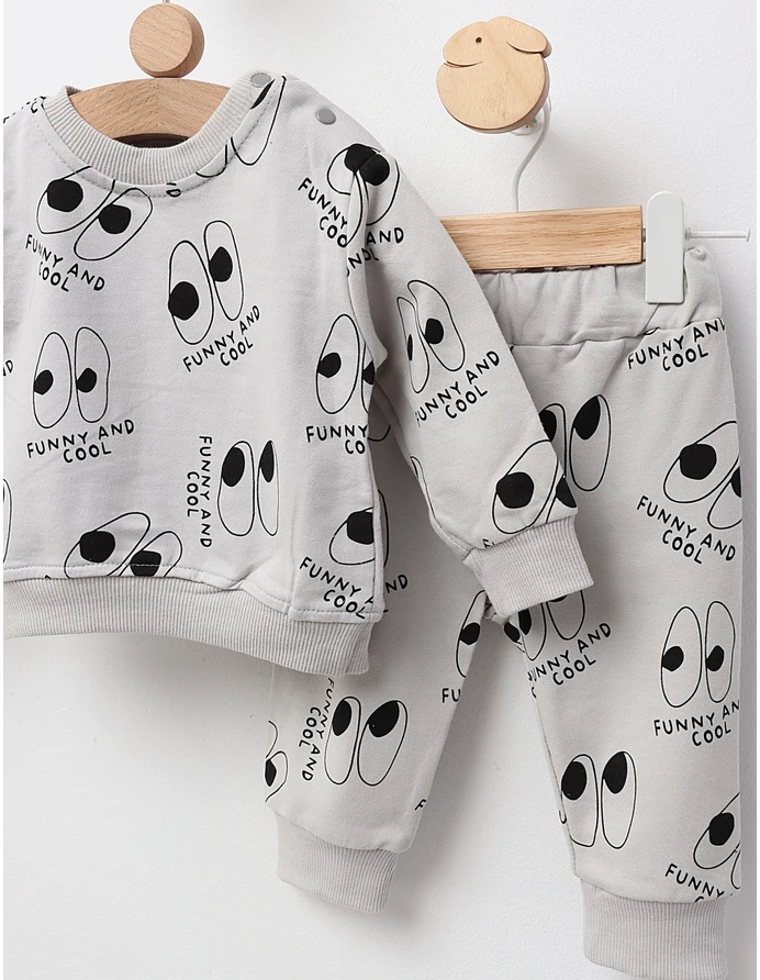 Compleu Funny and Cool, gri picture - 2