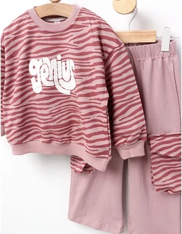 Compleu Genius Girl, roz-pudra