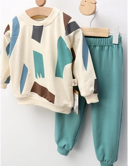 Compleu Geometric Design, verde