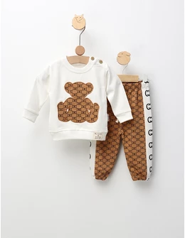 Compleu Gugci Girl, model cu maro