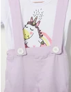 Compleu HEY UNICORN alb-mov 3