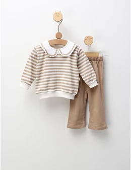 Compleu Malvina, model cu bej