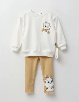 Compleu Marie Cat, crem