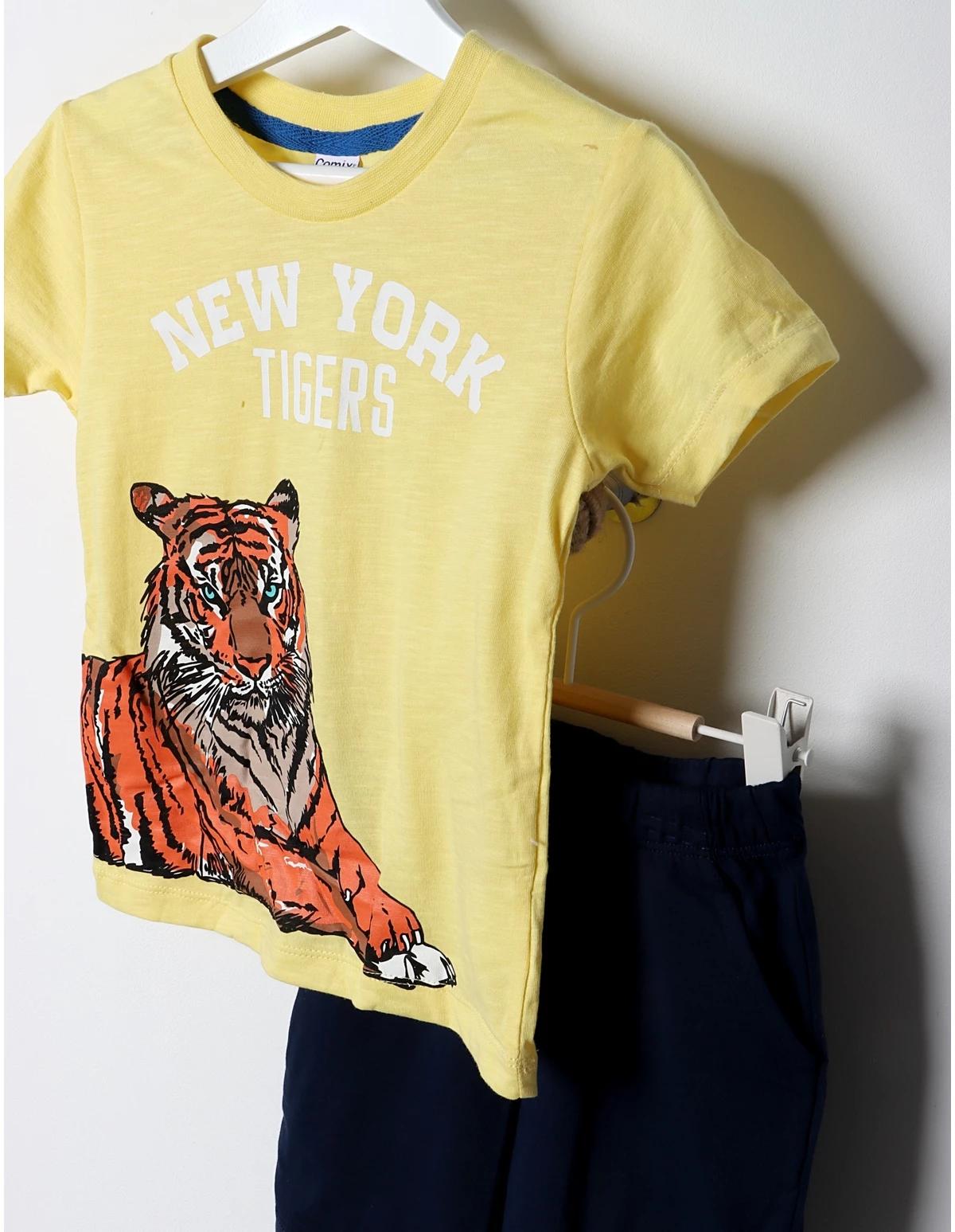 Compleu NEW YORK tigers galben aprins