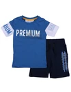 Compleu premium albastru-alb 2