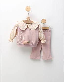 Compleu Rabbit Girl, model lila