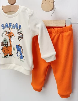 Compleu Safari Zone, alb-portocaliu