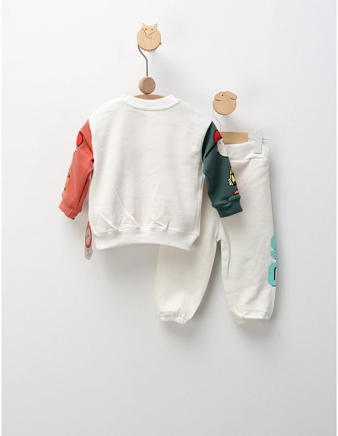 Compleu Sport Snoopy, alb-multicolor picture - 5