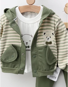 Compleu Succes Bear, model cu verde