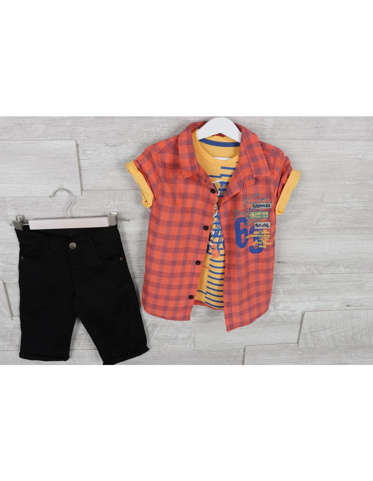 Compleu super boy portocaliu