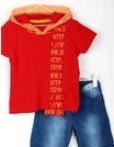 Compleu super boys fashion rosu 5