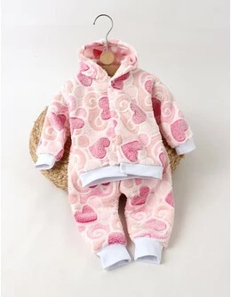 Compleu Super Cocolino, inimi roz