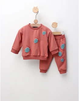 Compleu Three Turtles, caramiziu