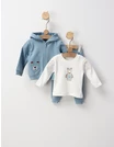 Compleu Twins Bear, cu albastru picture - 2