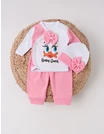 Costumas 3 piese Baby Duck roz picture - 2