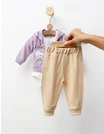 Costumas 3 piese, Loving Bear, mov-crem picture - 4
