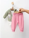 Costumas 3 piese, Loving Bear, verde-roz picture - 4