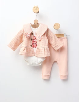 Costumas 3 piese, Melissa, model corai