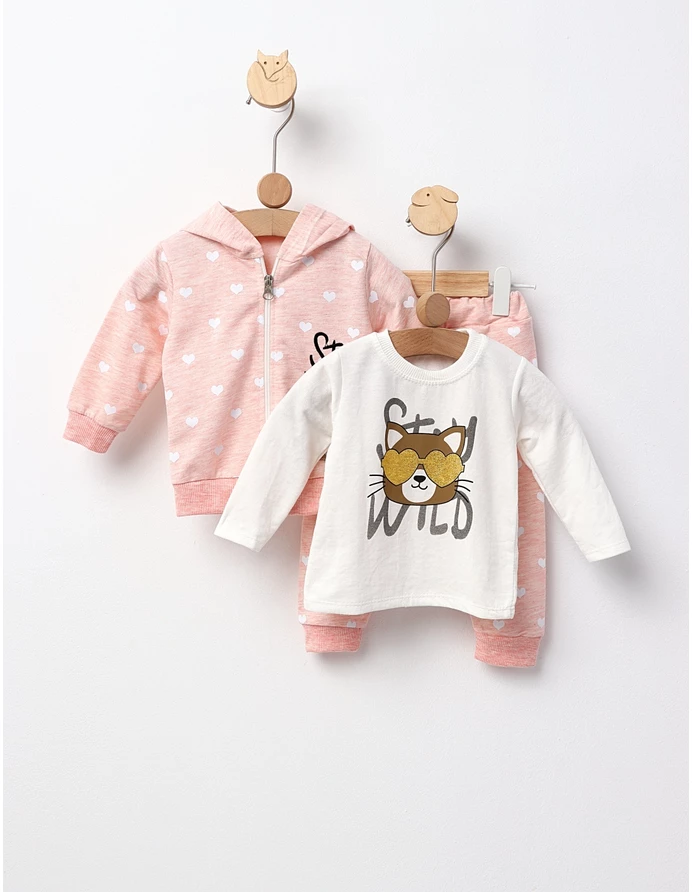 Costumas 3 piese, Stay wild, corai picture - 5