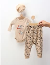 Costumas 3 piese Ursul Astronaut, crem picture - 3